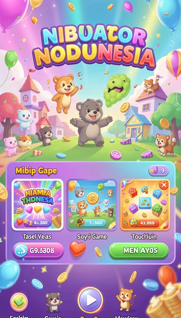 Tampilan utama aplikasi slot138 APK Terbaru dengan Fitur Lengkap yang intuitif dan efisien.